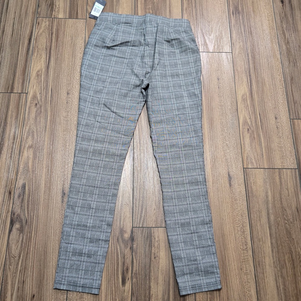Tommy Hilfiger NWT Grey Glen Plaid Pull On Skinny Pants Size 8 NEW $89 - Picture 10 of 12